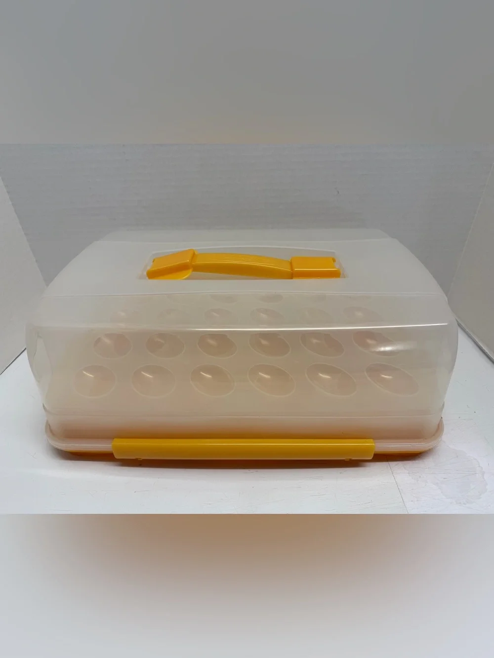LocknLock 9x13 Cake Carrier w/ Deviled Egg & Cupcake Inserts (5 Colors Avail.)